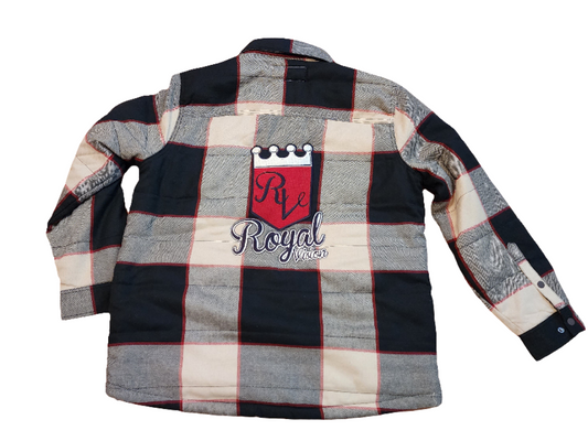 Rv Flannel Shirt/Jacket Cream/Black