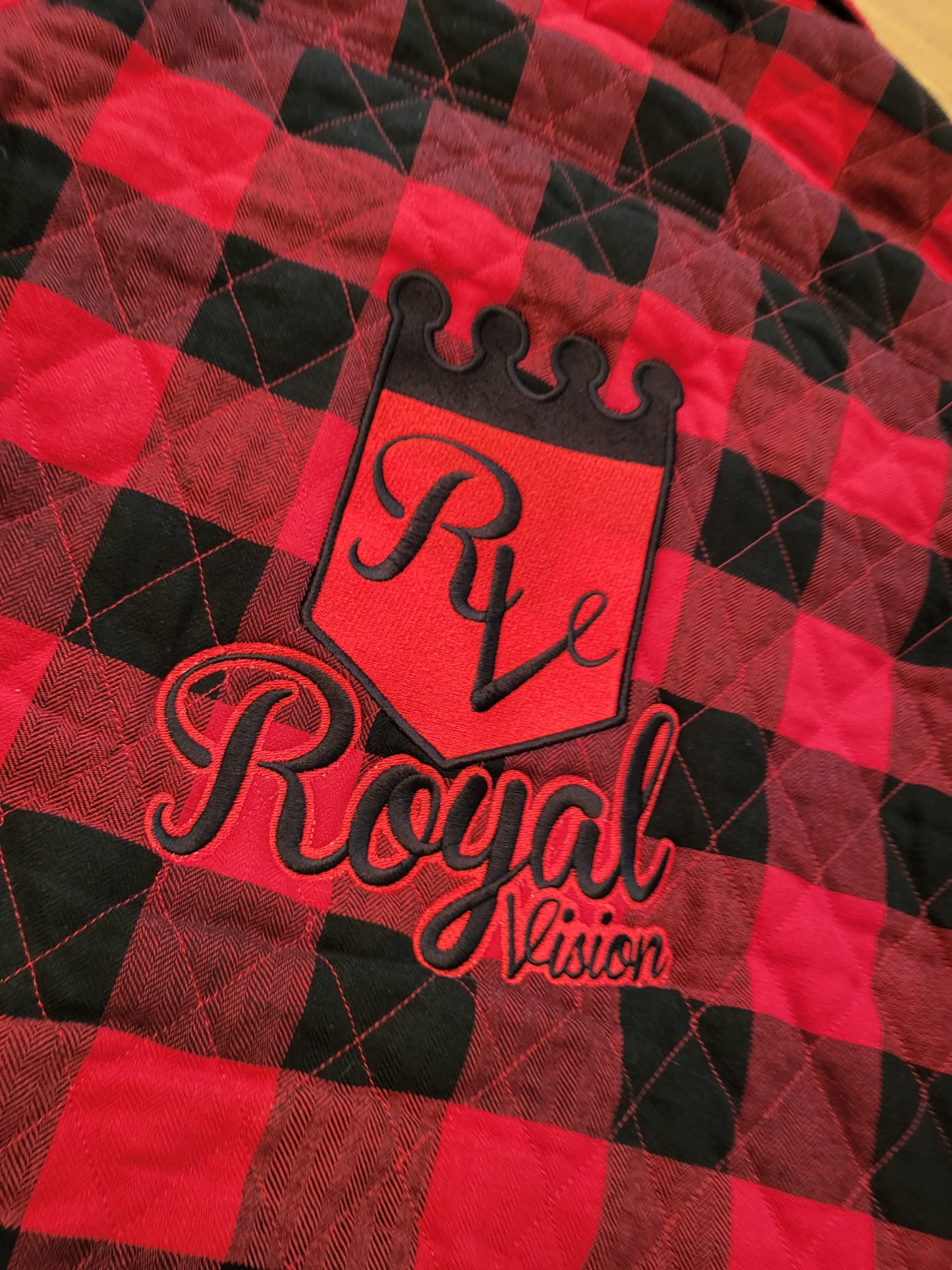 Rv Flannel Shirt Jacket Red/Black