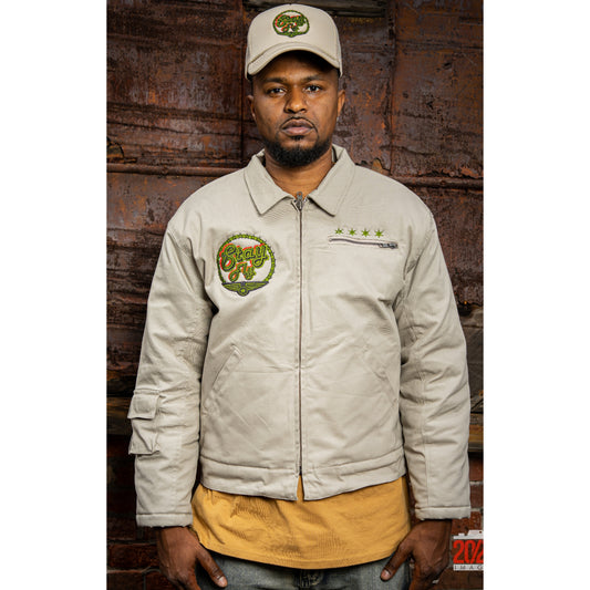 RV Airmen “Never Grounded” Jacket – Stone