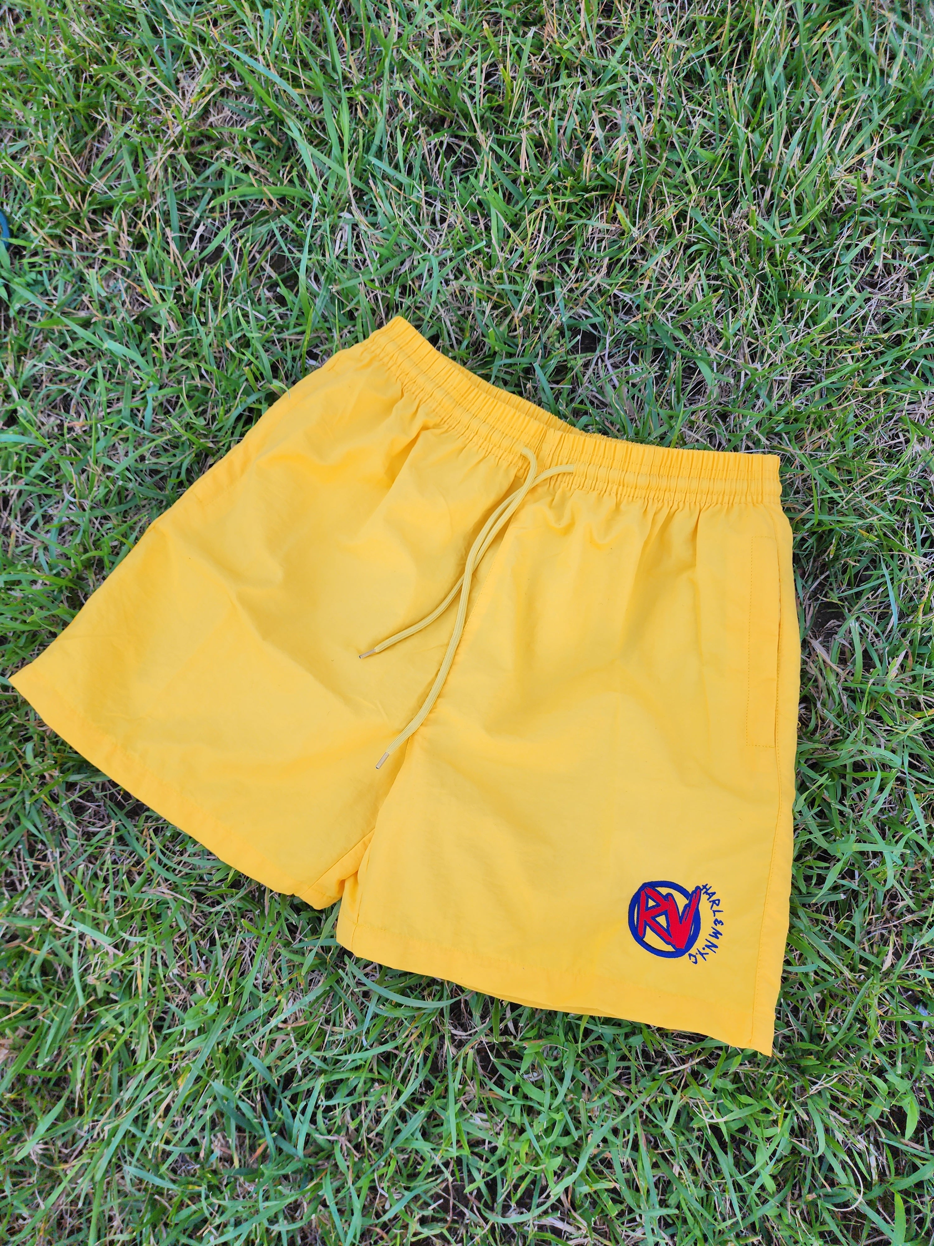 Rv Tropical Shorts (Yellow)