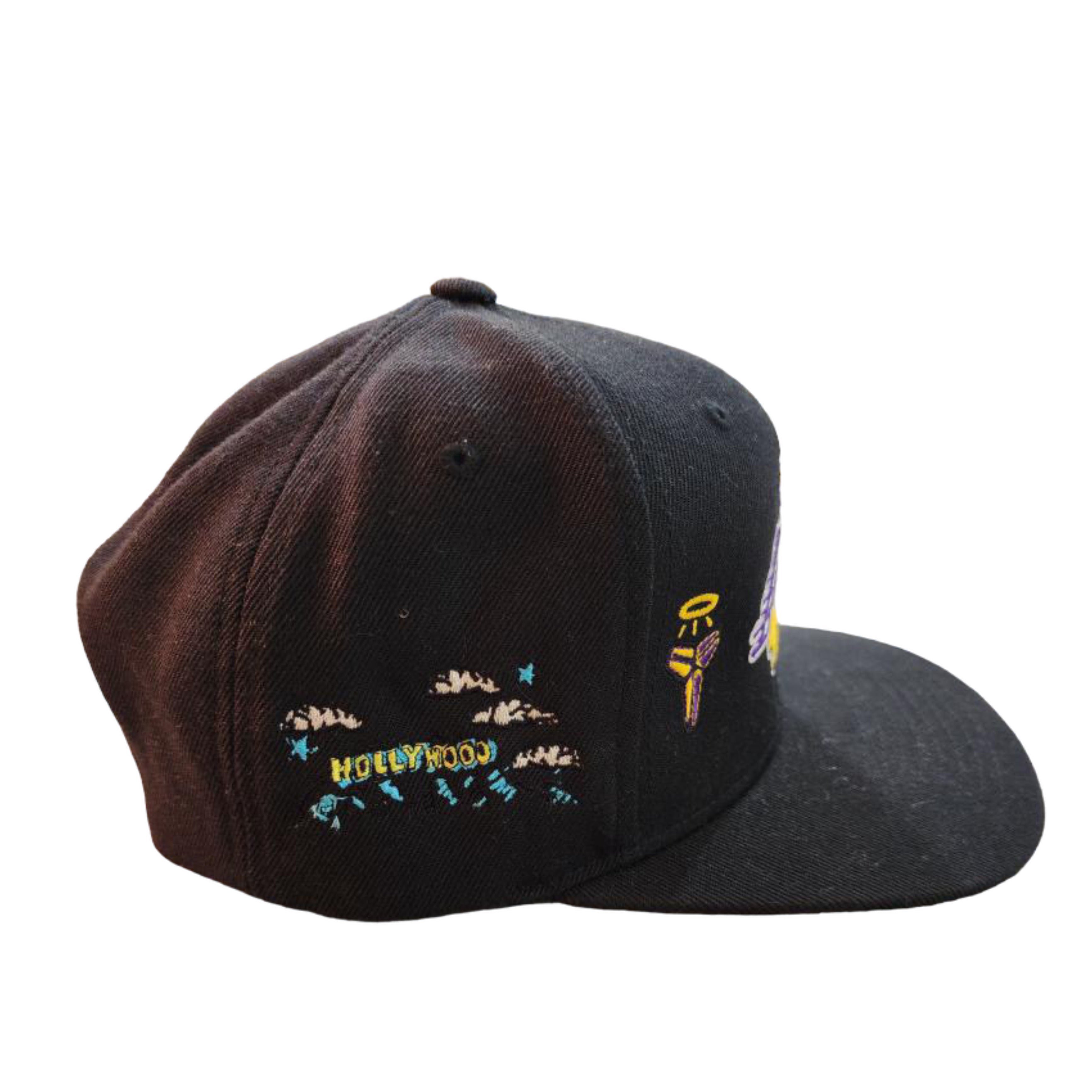 Kobe Tribute Laker hat ( black )