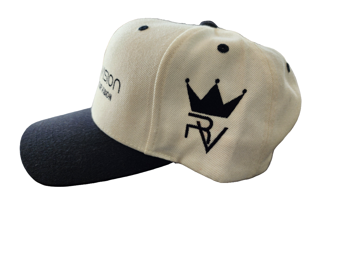 Royal vision Snapback (Black/Cream)