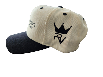 Royal vision Snapback (Black/Cream)