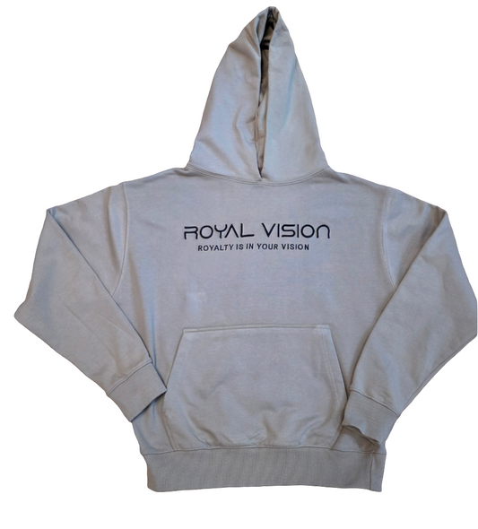 Rv 3D puff premium Hoodie Beige