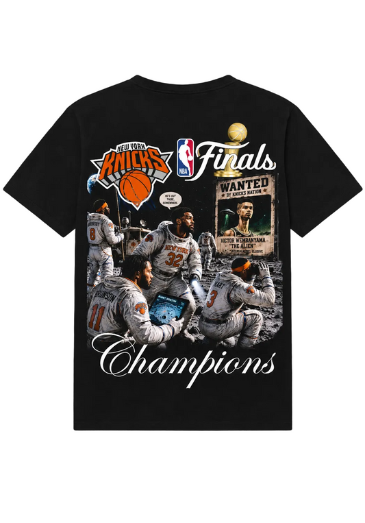 Knicks Finals Wanted Alien shirt