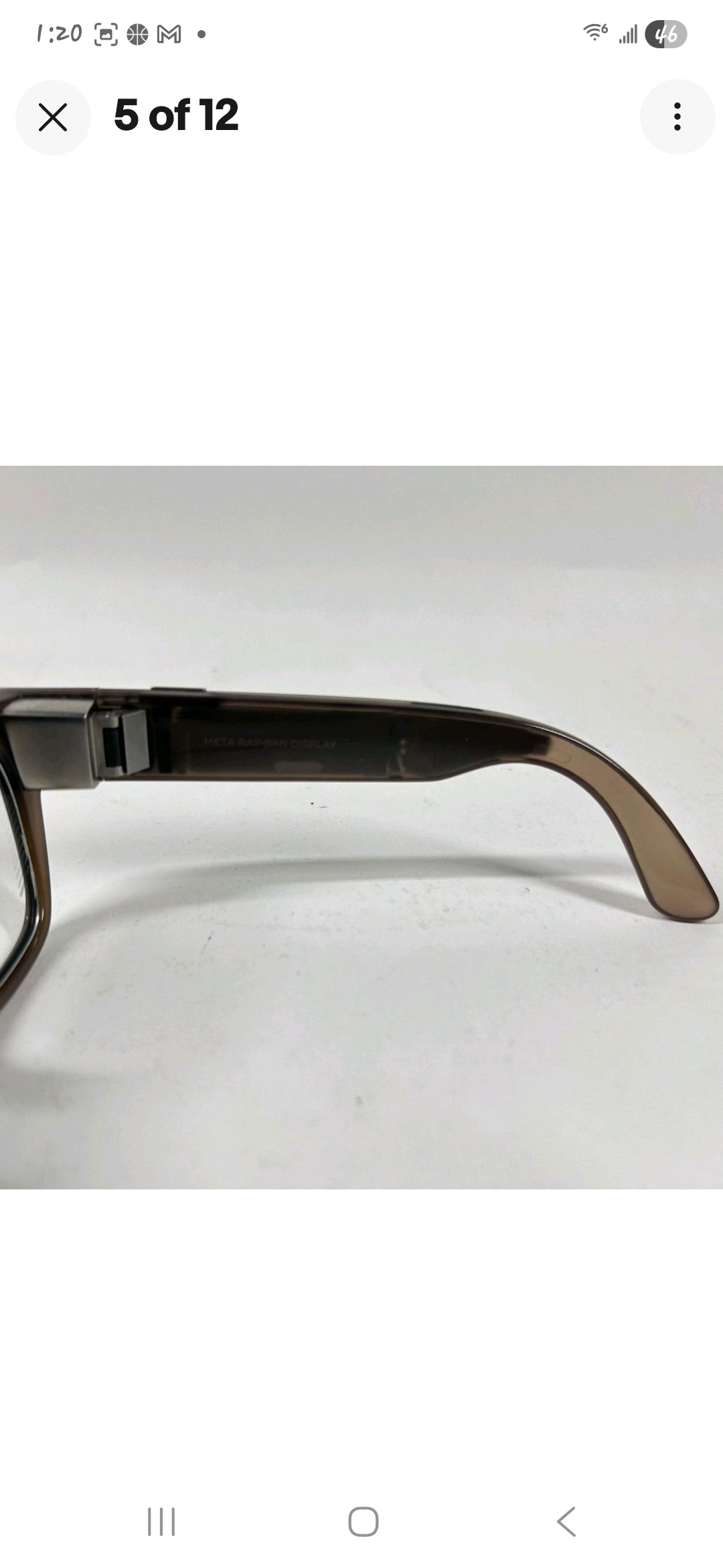 Meta Rayban Smart Glasses with Display