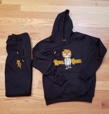 RV Staple Sweat Suit (Black)