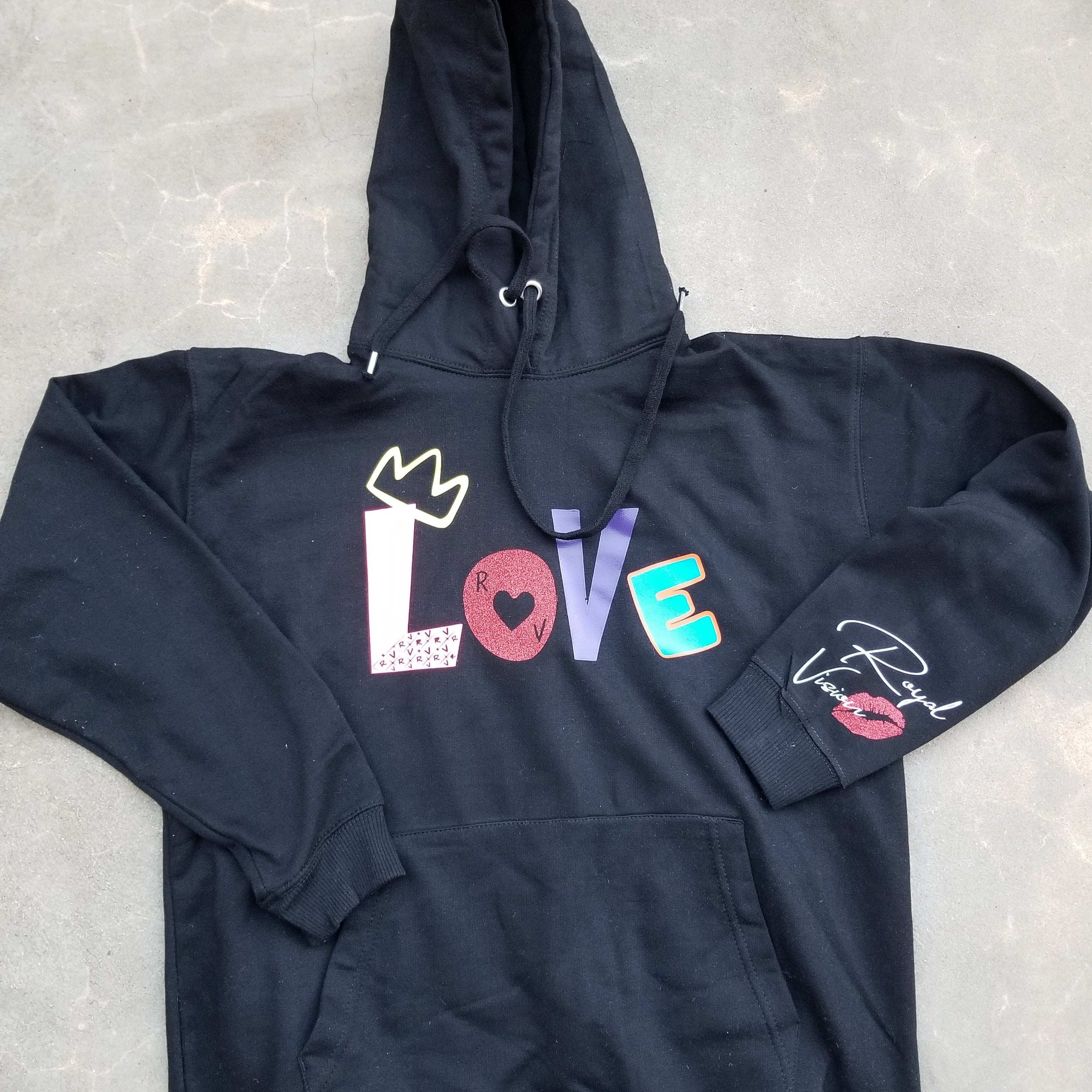 Unisex Love Pull over Hoodie