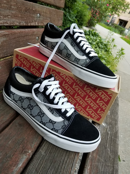 Custom GG-Print Low-Top Vans