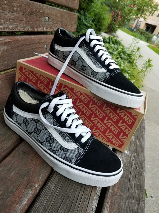 Custom GG-Print Low-Top Vans