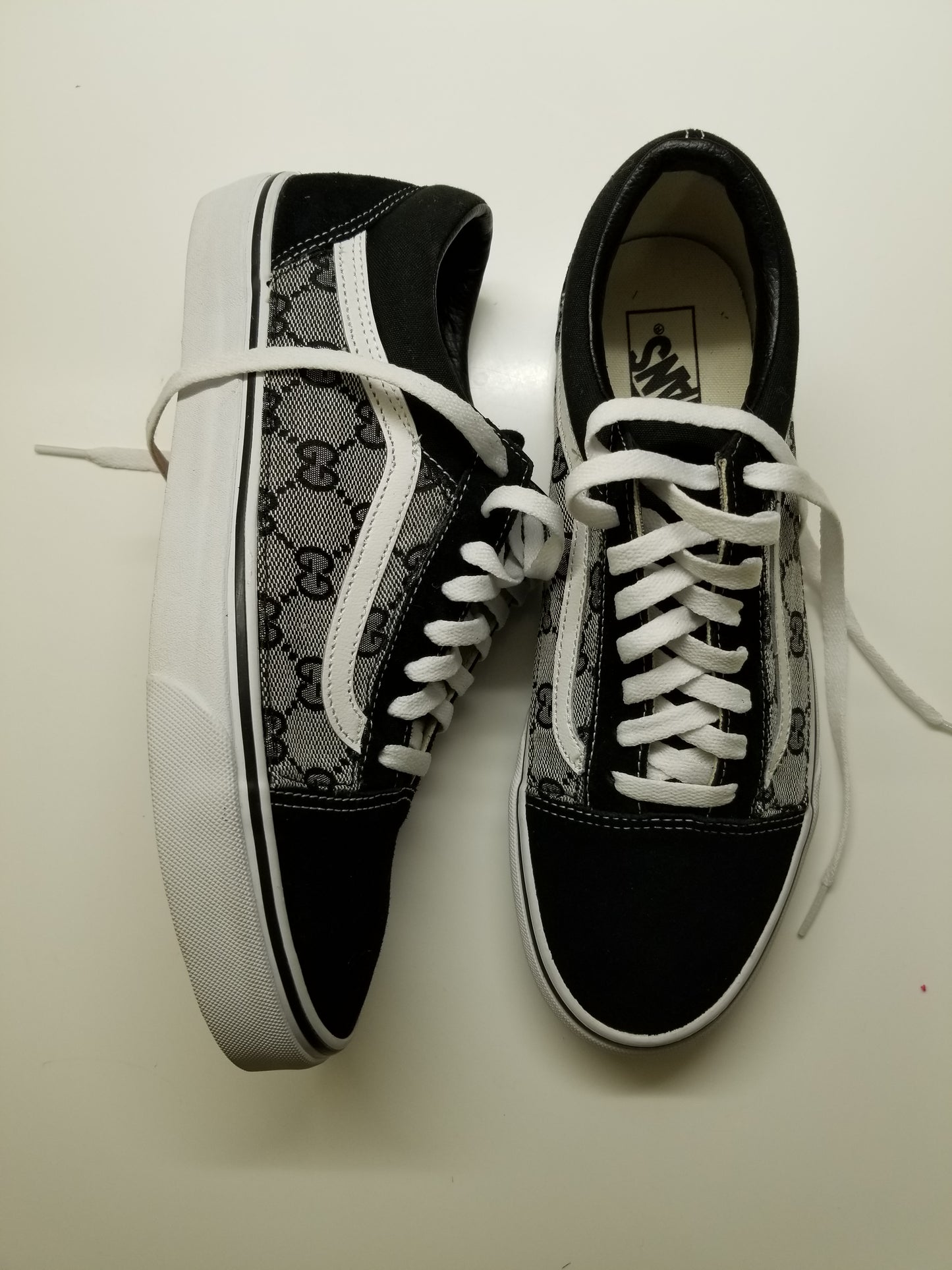 Custom GG-Print Low-Top Vans