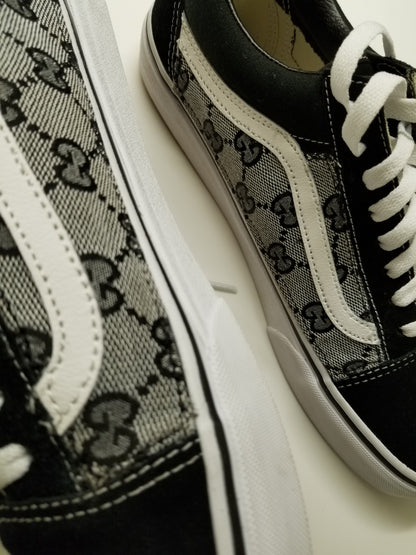 Custom GG-Print Low-Top Vans