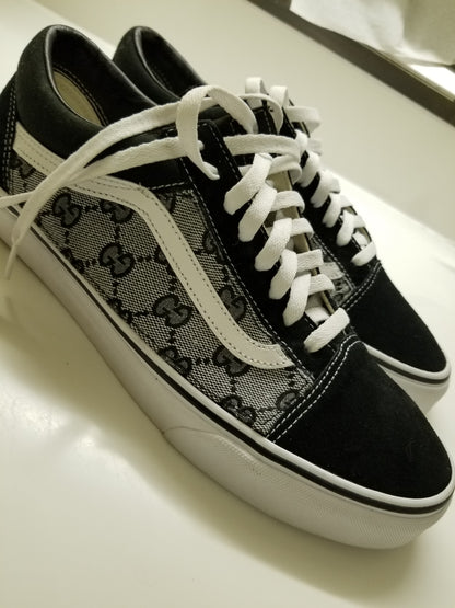 Custom GG-Print Low-Top Vans