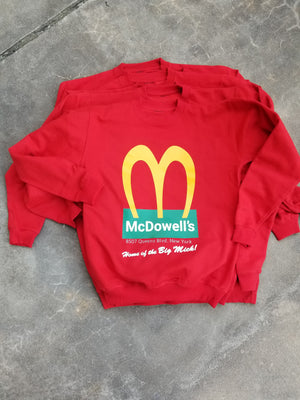 Mcdowell's Coming to America Sweater "UNISEX"