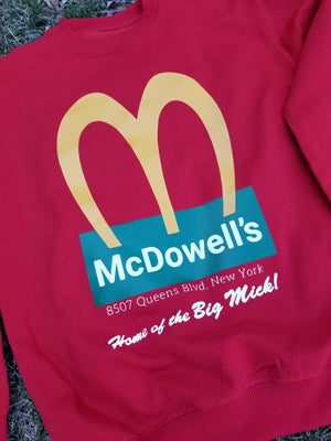 Mcdowell's Coming to America Sweater "UNISEX"