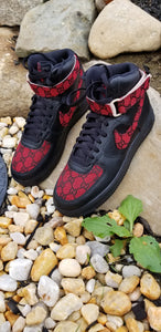 Custom GG Air force One (Red/black) 1 of 1 Size 10