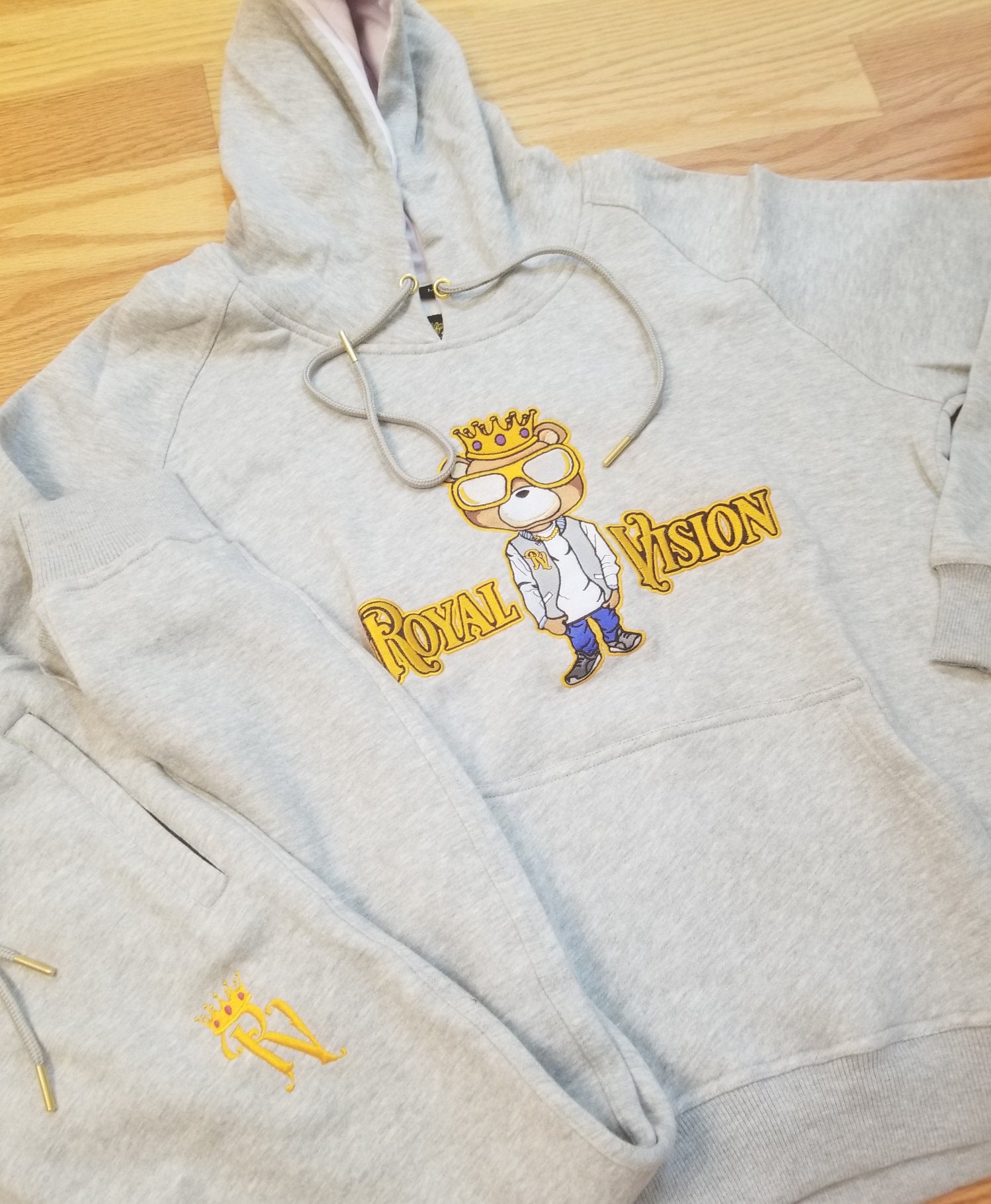 RV Staple Sweat Suit (Grey)