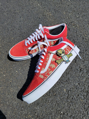 Red Designer Vans