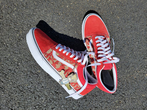 Red Designer Vans