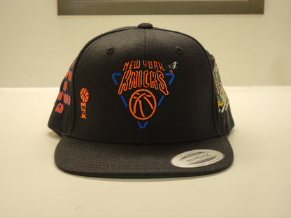 Black NYK Playoff Snapback