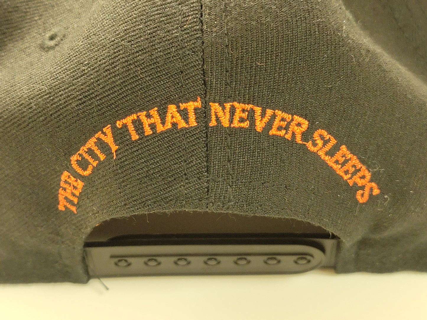 Black NYK Playoff Snapback