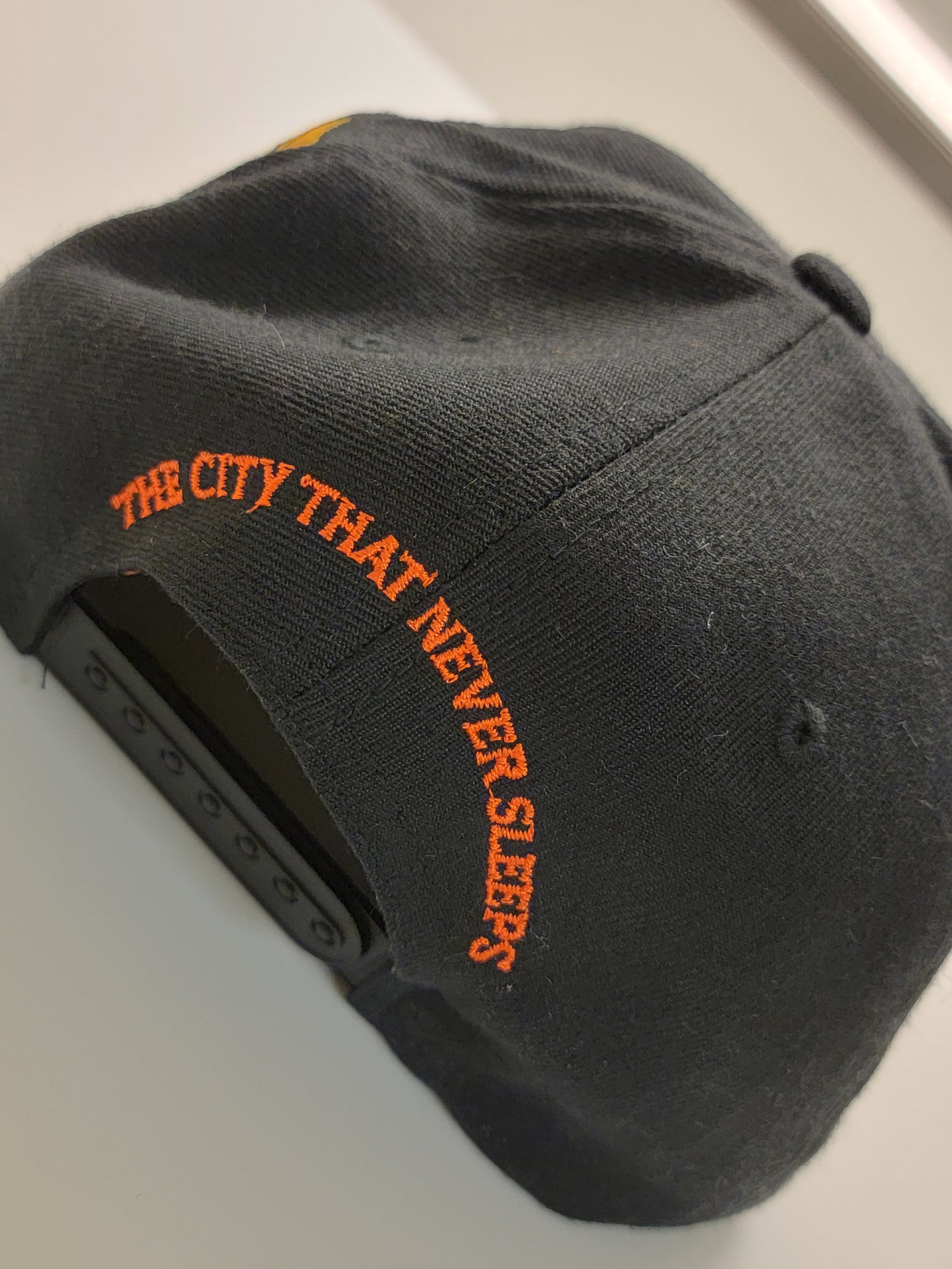 Black NYK Playoff Snapback