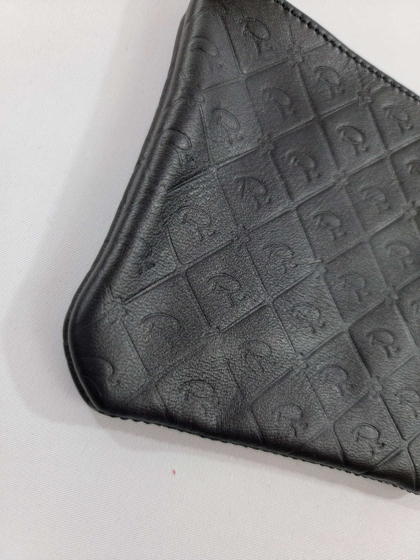 Black RV Leather Money Pouch