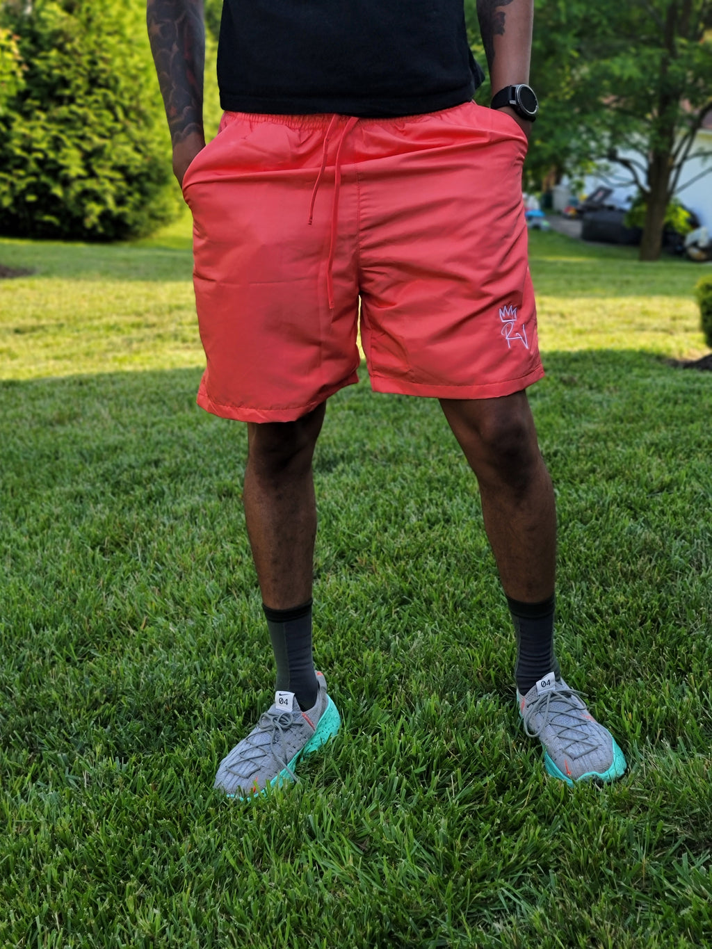 Rv Silky Shorts (Salmon)