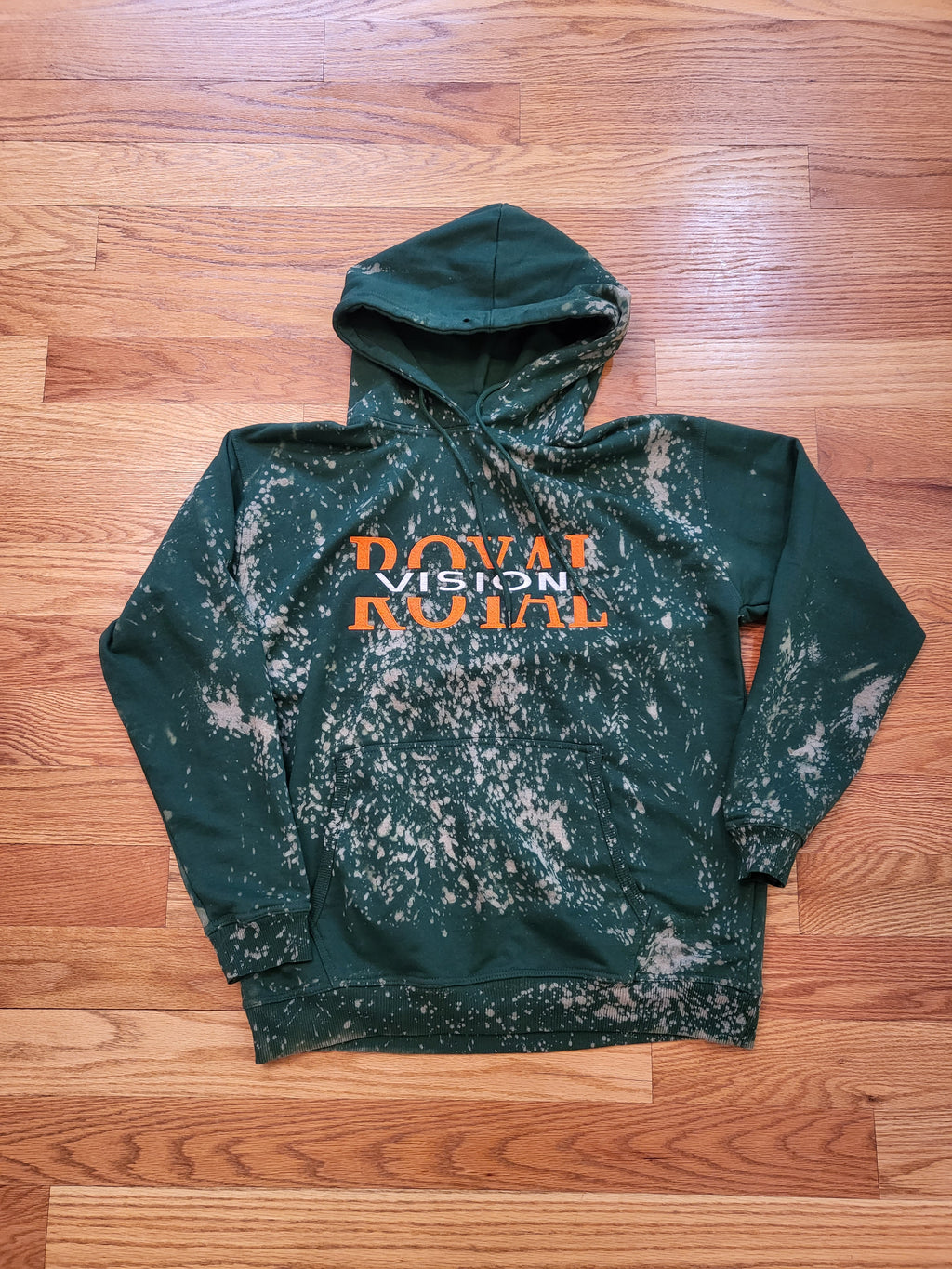 RV Rugged Hoodie (Orange/Green)