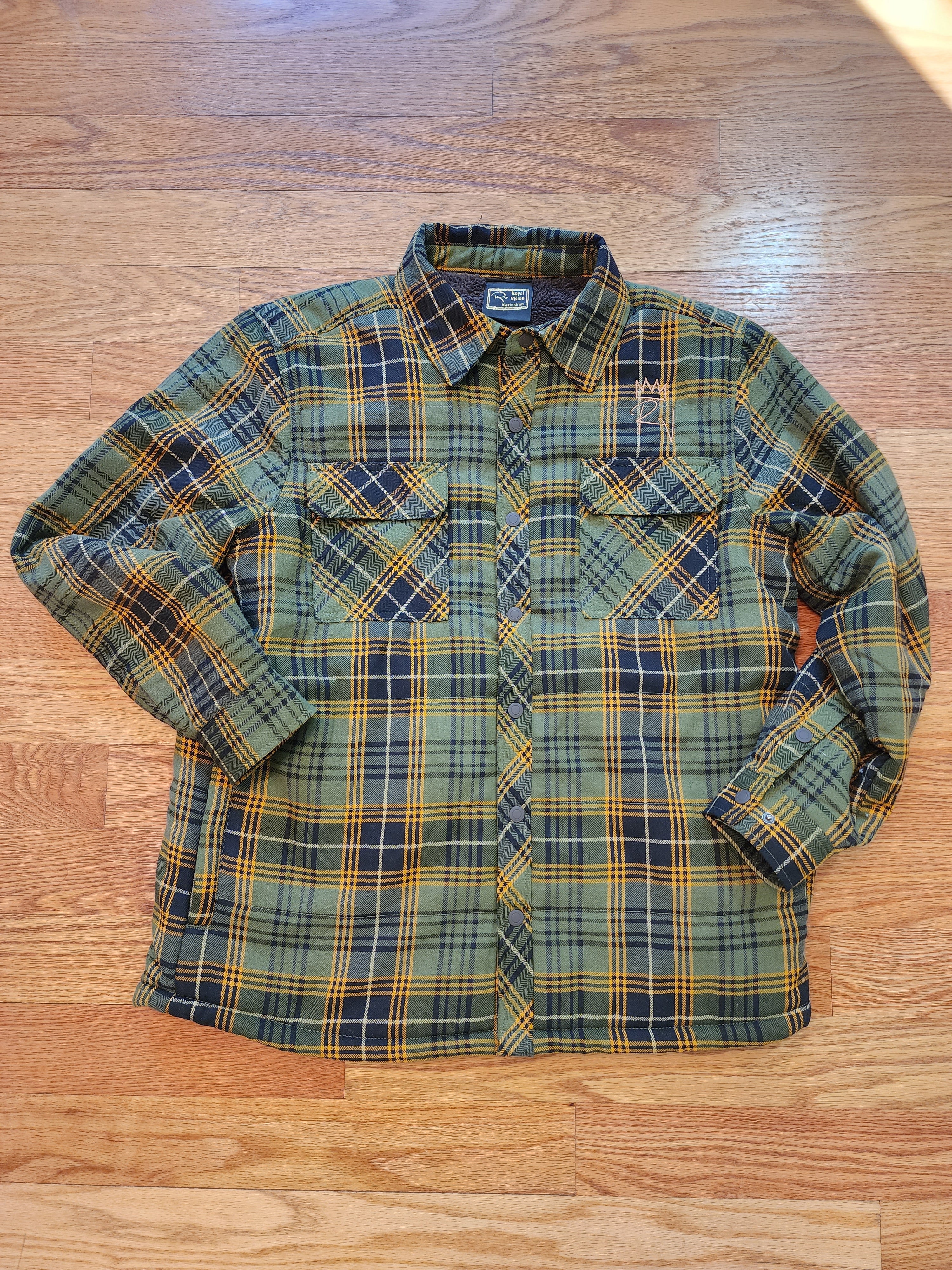 Rv Flannel Shirt Jacket