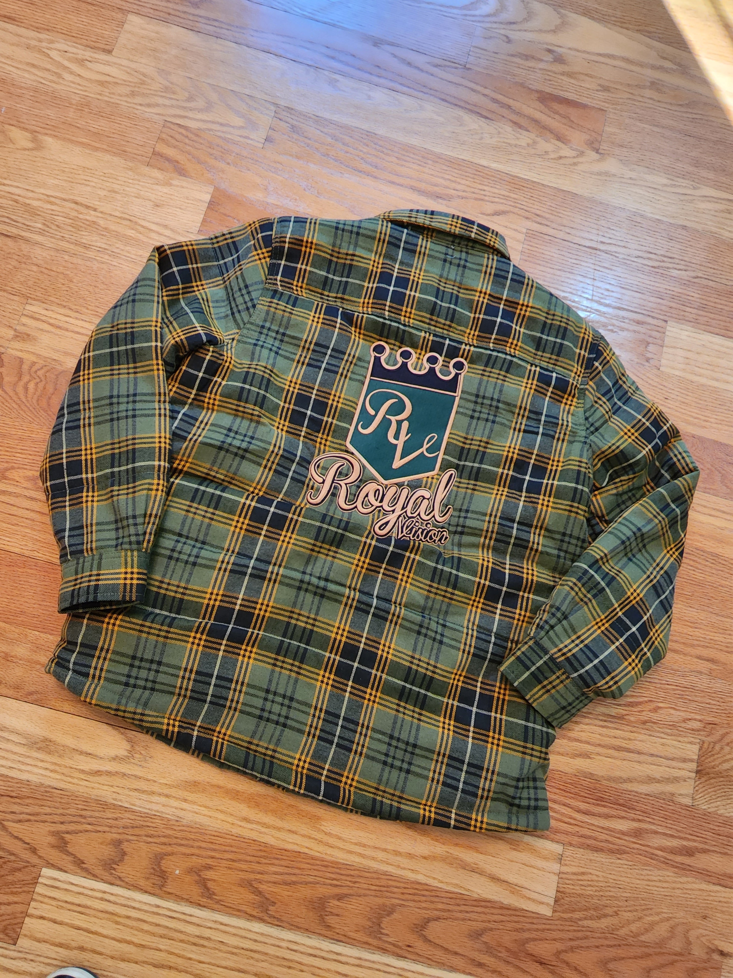 Rv Flannel Shirt Jacket