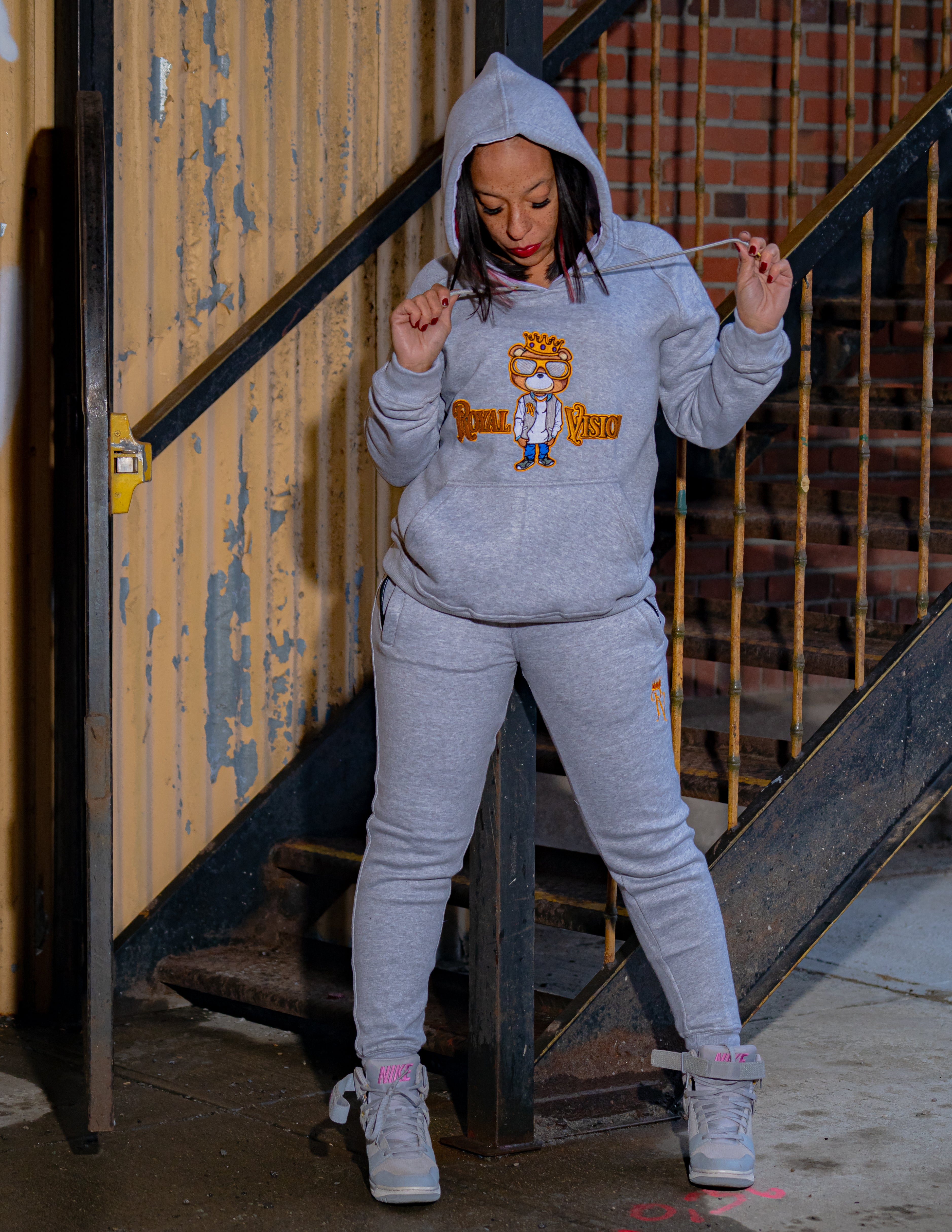 RV Staple Sweat Suit (Grey)