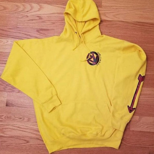 Twenty one pilots embroidered logo hot sale yellow hoodie